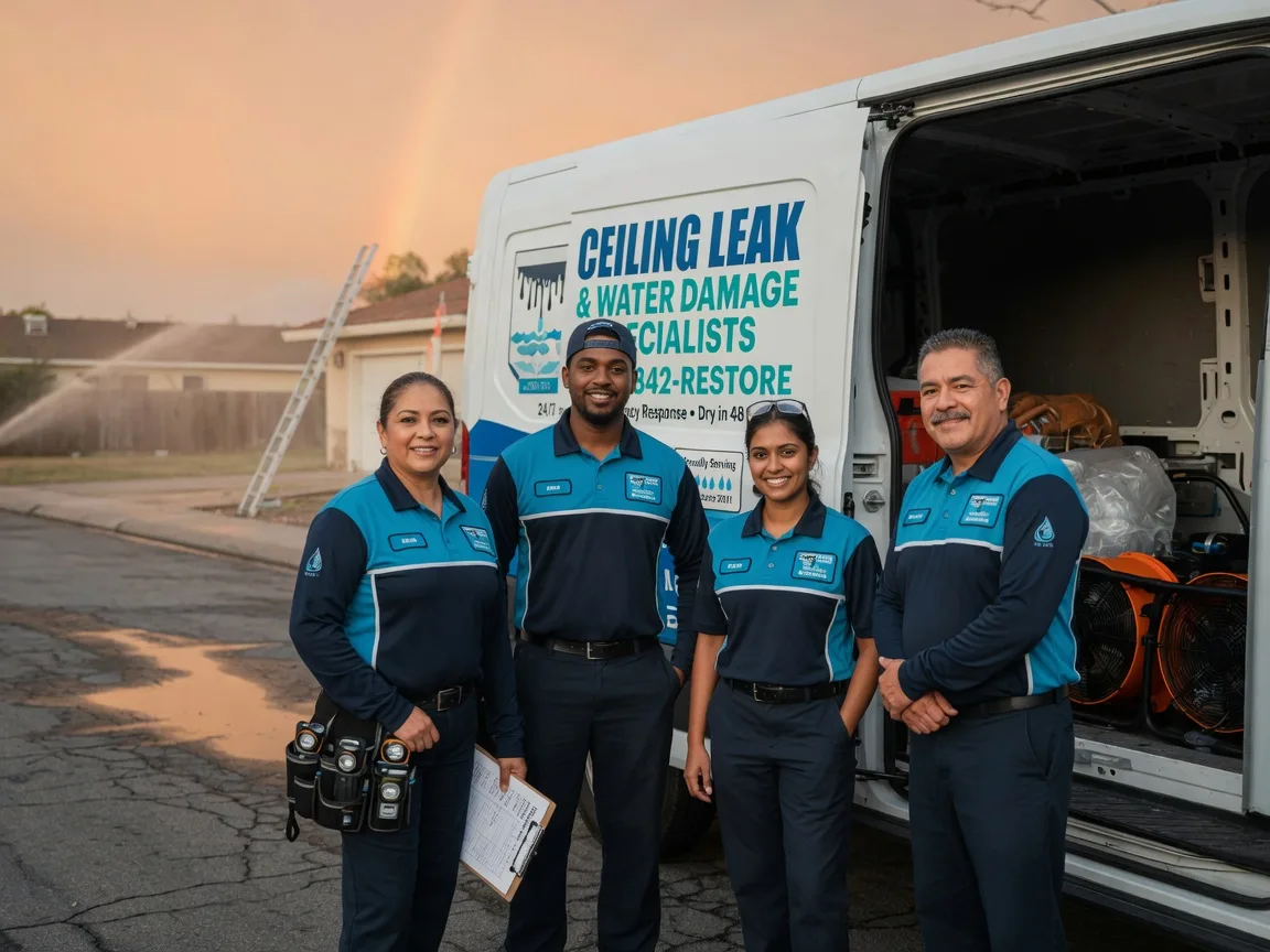 Ceiling Leak Cleanup company in Hartford, OH