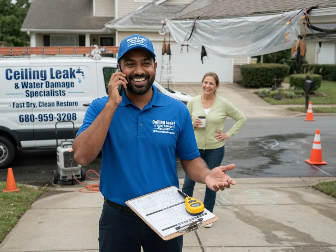 Ceiling Leak Cleanup Hartford, OH FAQs